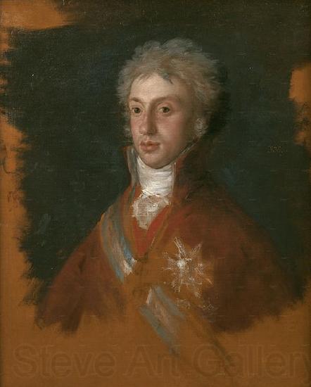 Francisco de Goya Luis de Etruria Norge oil painting art
